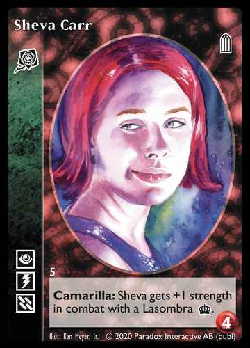 Sheva Carr - Toreador - Vampire VTES - Picture 3 of 3