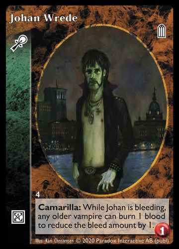 Johan Wrede - Caitiff - Vampire VTES - Picture 8 of 8