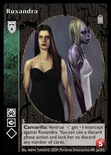Ruxandra - Nosferatu - Vampire VTES - Imagen 3 de 3