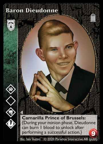 Baron Dieudonne - Nosferatu - Vampire VTES - Picture 8 of 8