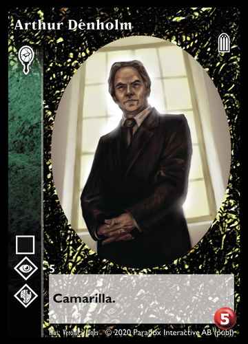 Arthur Denholm - Malkavian - Vampire VTES - Picture 8 of 9