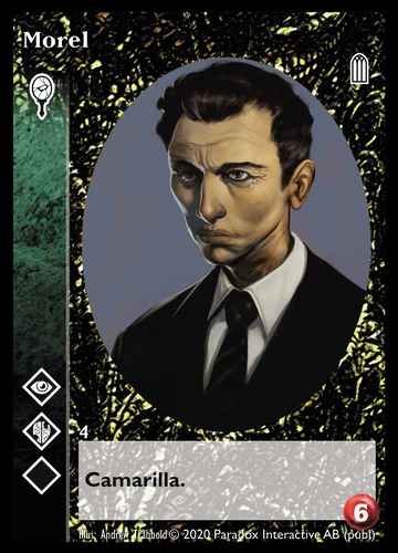 Morel - Malkavian - Vampire VTES - Picture 8 of 9