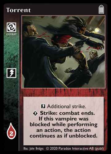 Torrent - Combat - Vampire VTES - Picture 8 of 8