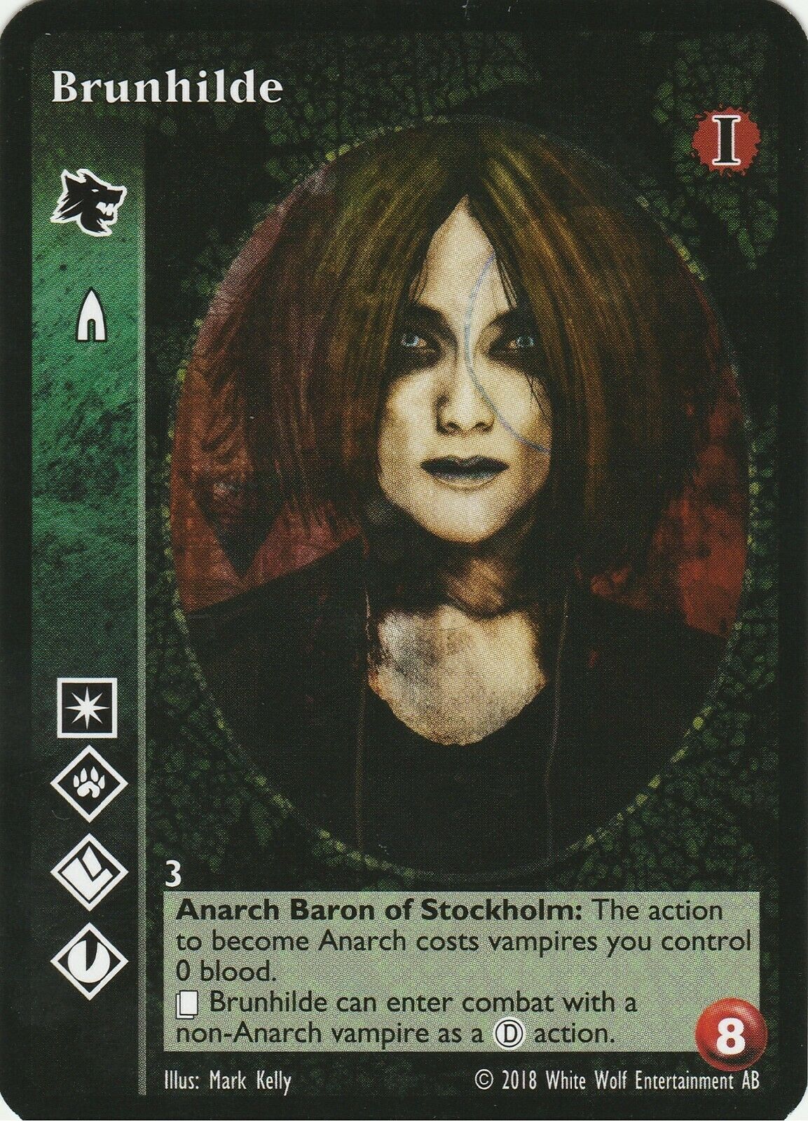 Brunhilde (ADV) - Gangrel - Vampire VTES - Imagen 9 de 10