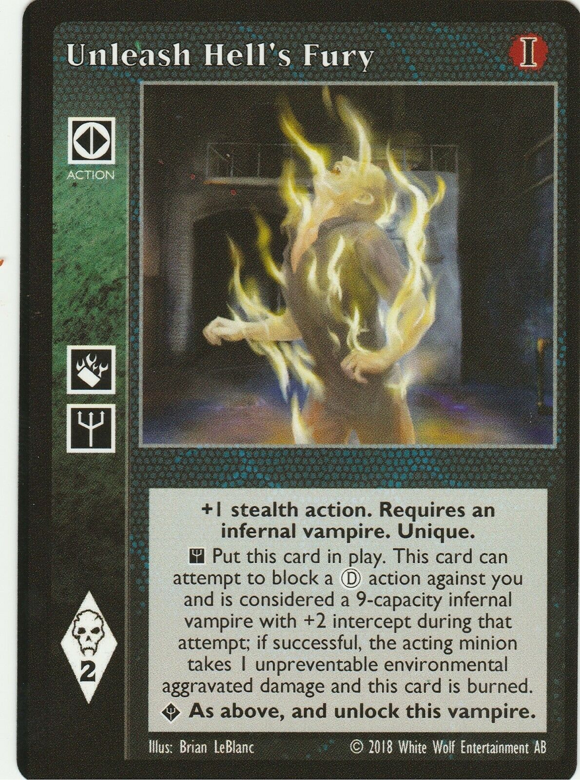 Unleash Hell's Fury - Action - Vampire VTES - Picture 9 of 10