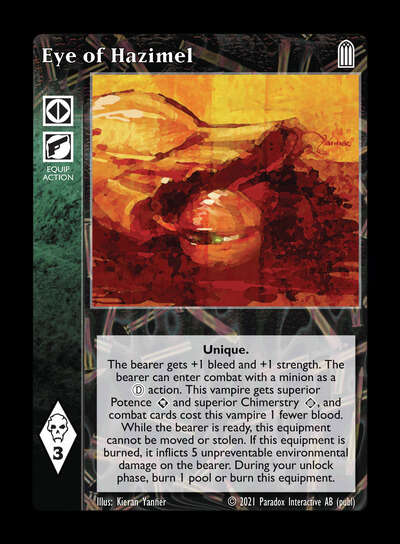 Eye of Hazimel - Equipment - Vampire VTES - Picture 7 of 8