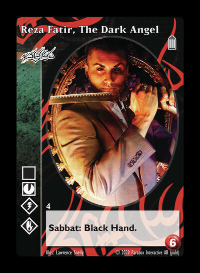 Reza Fatir, The Dark Angel - Assamite - Vampire VTES - Bild 7 von 8