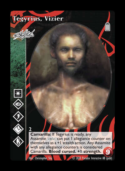 Tegyrius, Vizier - Assamite - Vampire VTES - Imagen 2 de 3