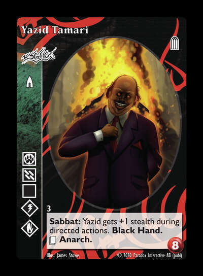 Yazid Tamari (ADV) - Assamite - Vampire VTES - Imagen 2 de 3