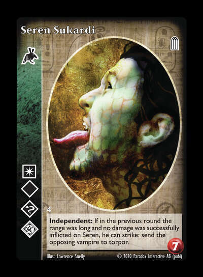 Seren Sukardi - Followers of Set - Vampire VTES - Imagen 9 de 9