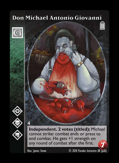 Don Michael Antonio Giovanni - Giovanni - Vampire VTES - Picture 7 of 8