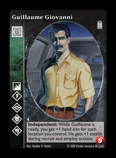 Guillaume Giovanni - Giovanni - Vampire VTES - Imagen 2 de 3