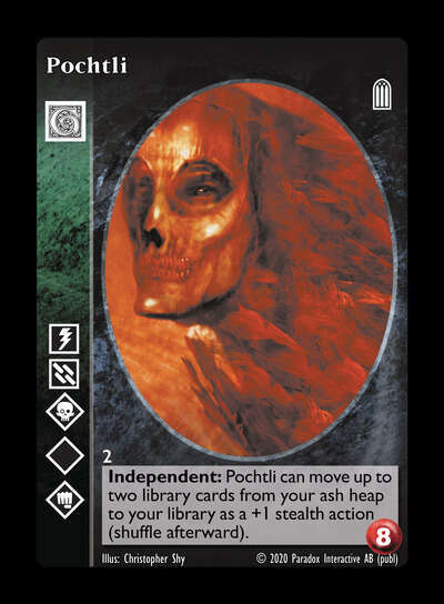 Pochtli - Giovanni - Vampire VTES - Imagen 2 de 3