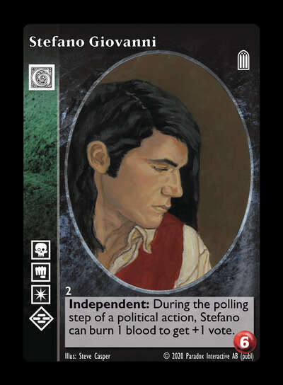 Stefano Giovanni - Giovanni - Vampire VTES - Picture 9 of 9