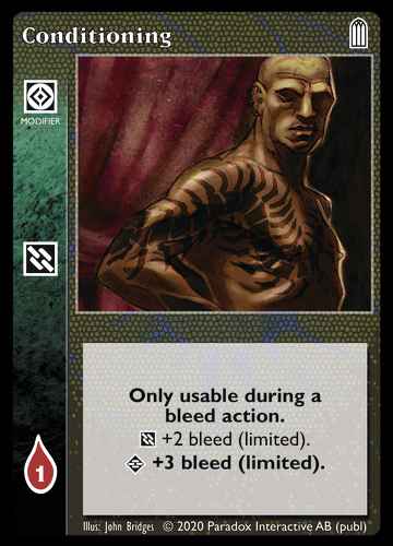 Conditioning - Action Modifier - Vampire VTES - Picture 16 of 18