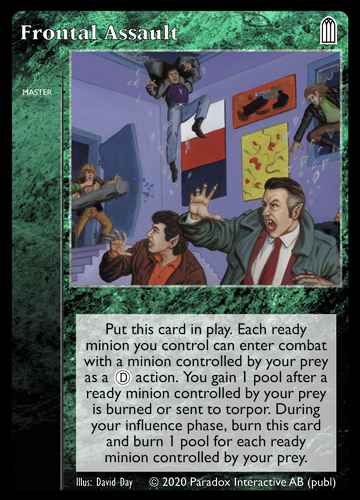 Frontal Assault - Master - Vampire VTES - Imagen 10 de 11