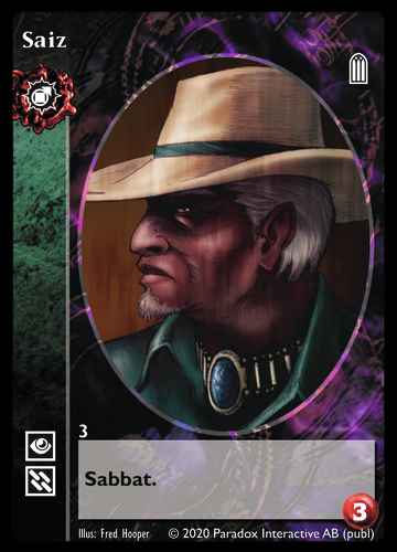 Saiz - Tremere Antitribu - Vampire VTES - Imagen 2 de 3