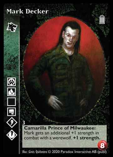 Mark Decker - Gangrel - Vampire VTES - Picture 7 of 9