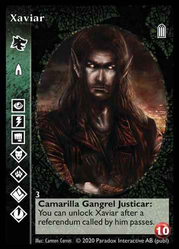 Xaviar (Adv) - Gangrel - Vampire VTES - Bild 7 von 9