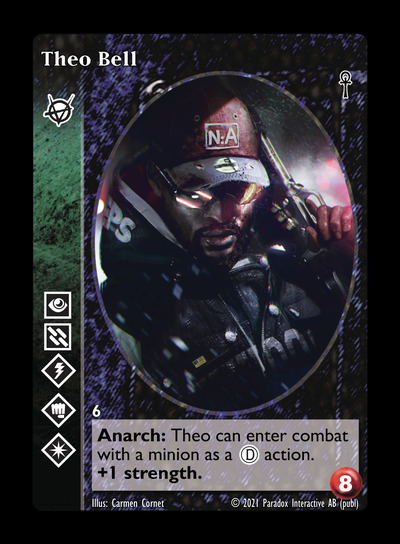 Theo Bell G6 - Brujah - Vampire VTES - Imagen 8 de 8