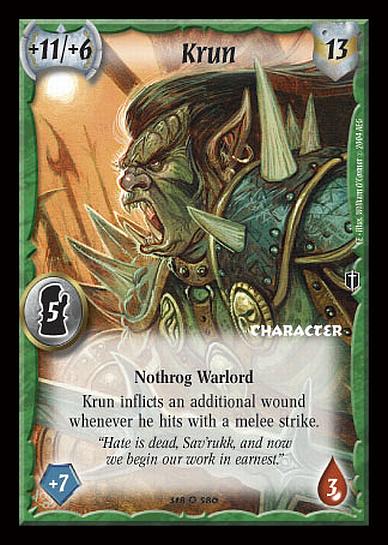 Krun - Nothrog - Warlord Saga of the Storm - Picture 2 of 5