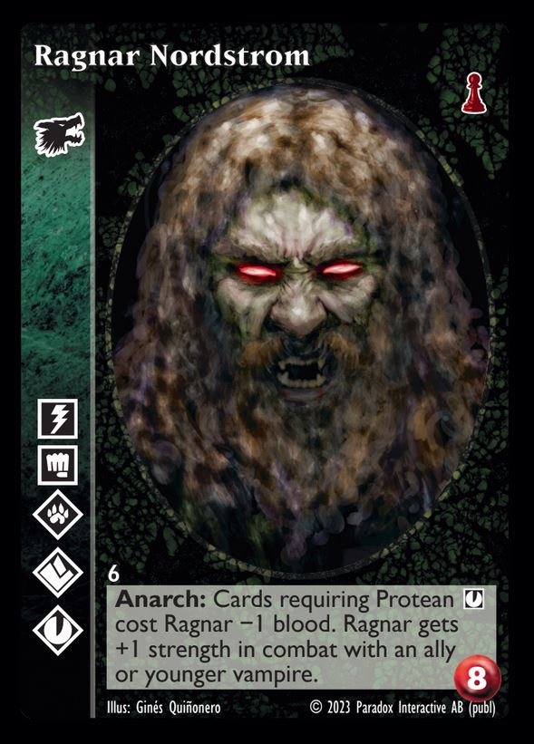 Ragnar Nordstrom - Gangrel - Vampire VTES - Picture 8 of 8