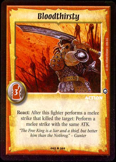 Bloodthirsty - Action - Warlord Saga of the Storm - Picture 9 of 14