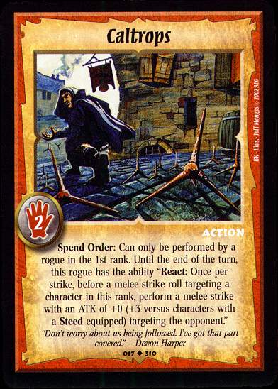 Caltrops - Action - Warlord Saga of the Storm - Picture 8 of 8