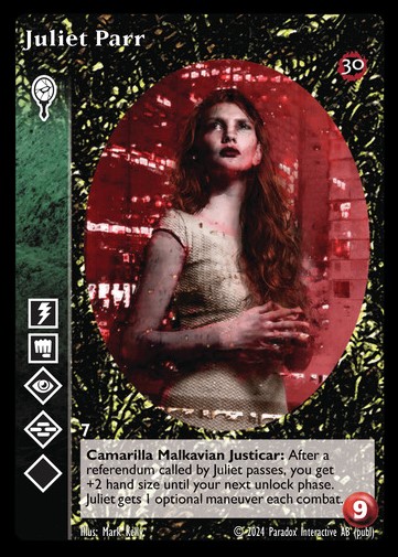 Juliet Parr - Malkavian - Vampire VTES - Picture 8 of 8