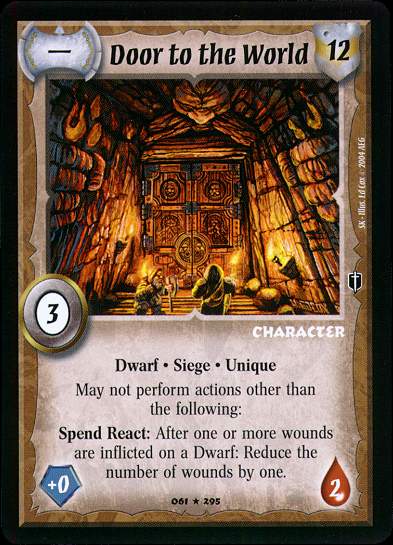 Door to the World - FOIL - Dwarves - Warlord Saga of the Storm - Imagen 2 de 3