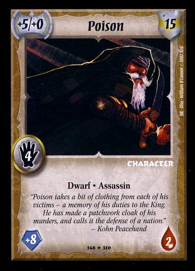 Poison - FOIL - Dwarves - Warlord Saga of the Storm - Imagen 3 de 3
