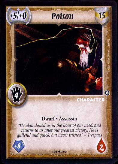 Poison - FOIL - Dwarves - Warlord Saga of the Storm - Imagen 2 de 3
