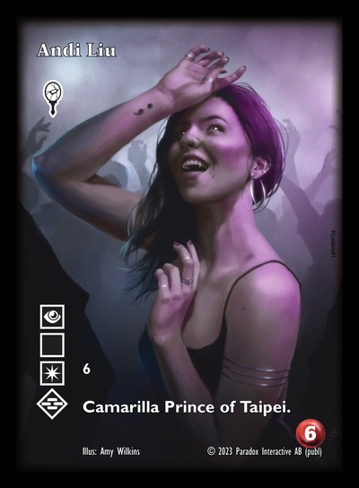 Andi Liu - Malkavian - Vampire VTES - Imagen 9 de 9