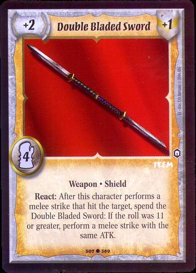 Double Bladed Sword - Item - Warlord Saga of the Storm - Picture 7 of 10