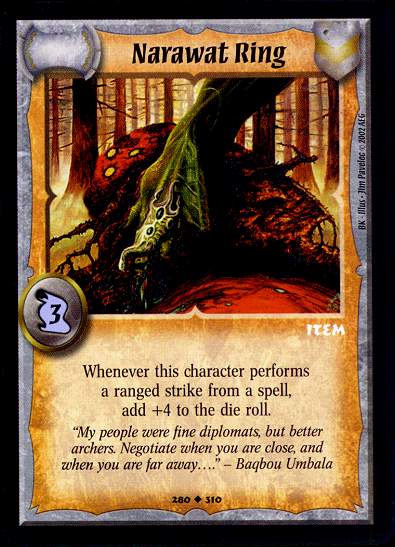 Narawat Ring - Item - Warlord Saga of the Storm - Picture 9 of 9