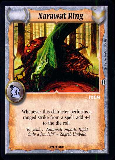 Narawat Ring - Item - Warlord Saga of the Storm - Picture 8 of 9