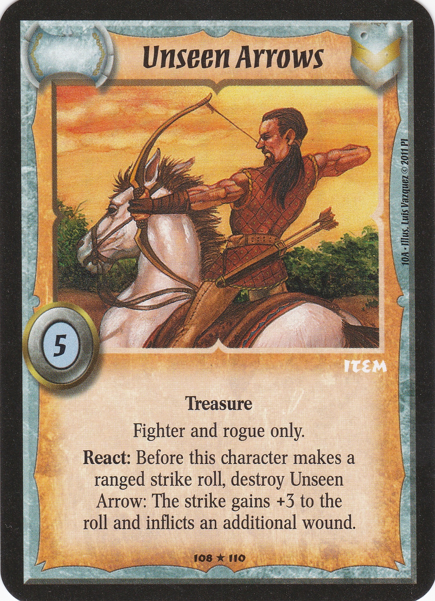 Unseen Arrow - Item - Warlord Saga of the Storm - Picture 7 of 8