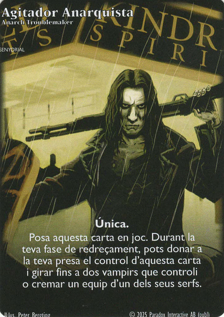 Anarch Troublemaker - Master - Vampire VTES - Imagen 13 de 14