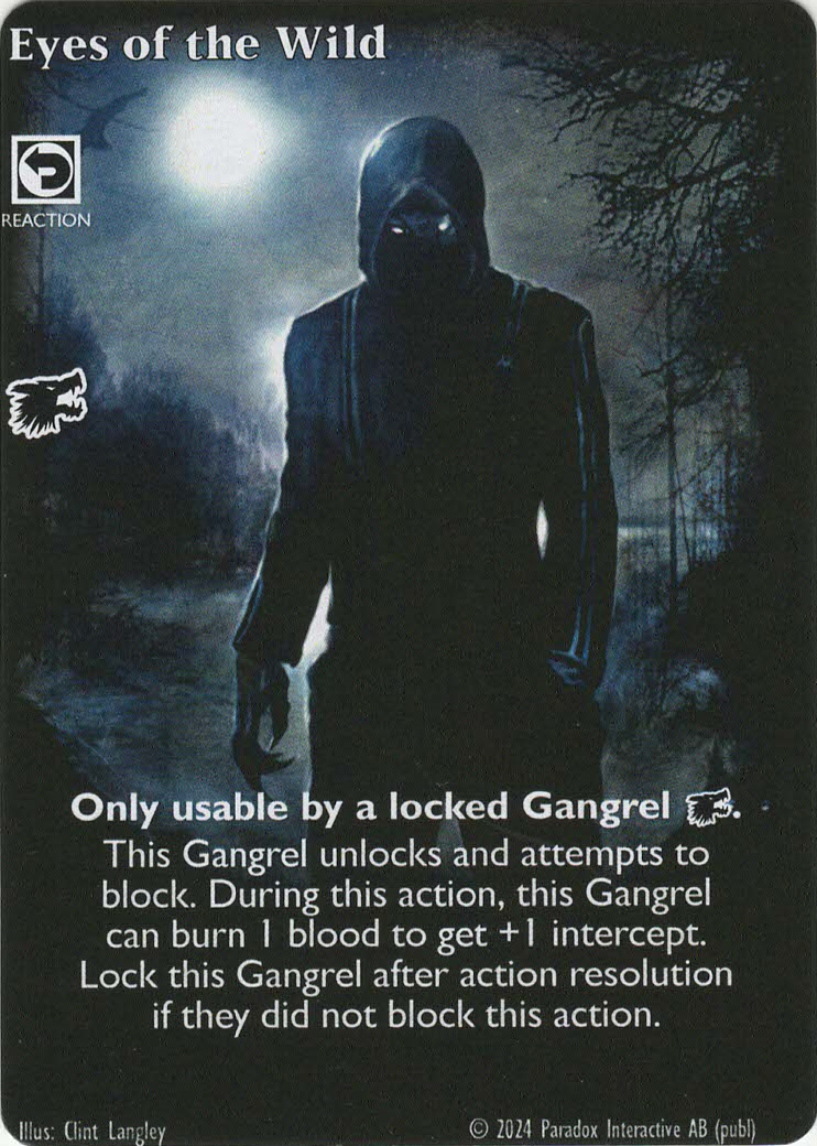 Eyes of the Wild - Reaction - Vampire VTES - Picture 7 of 9