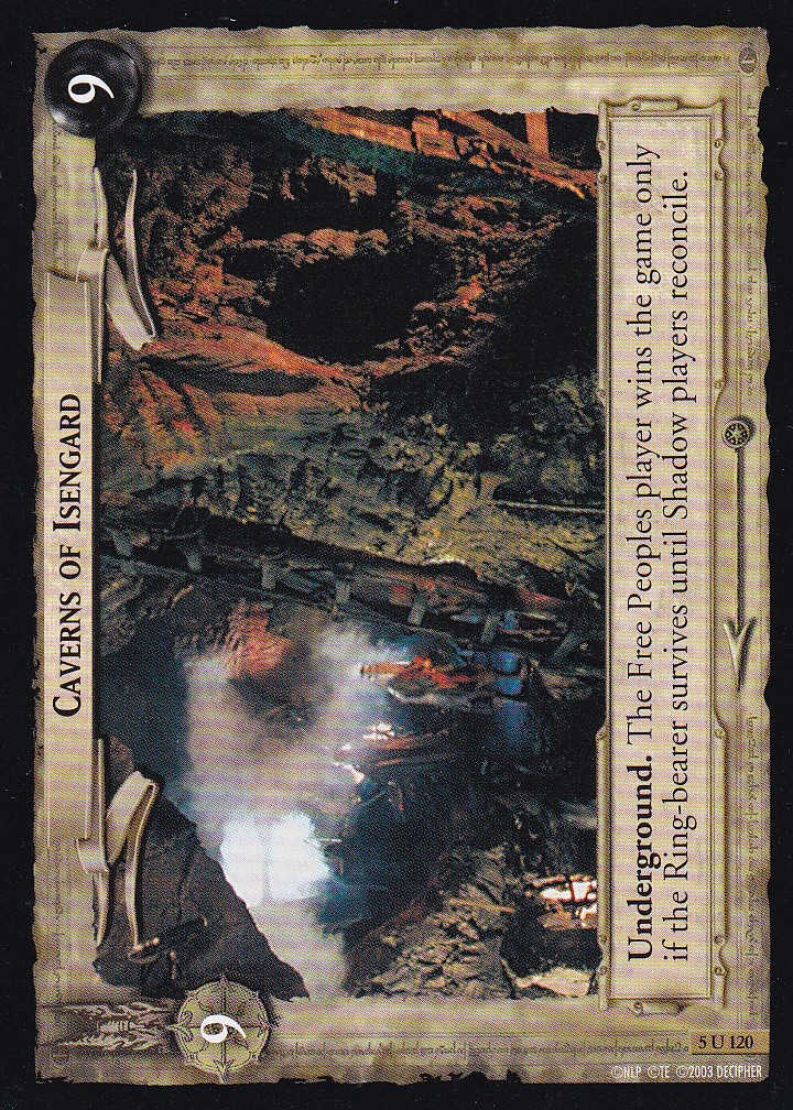 Caverns of Isengard - Battle of Helm's Deep - Lord of the Rings TCG - Imagen 7 de 8