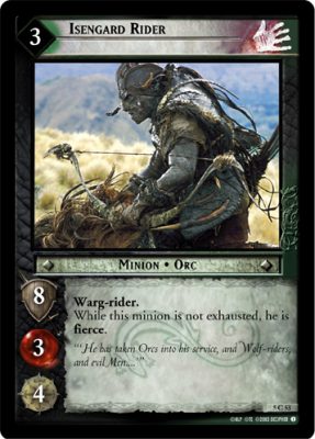 Isengard Rider - Battle of Helm's Deep - Lord of the Rings TCG - Picture 8 of 8