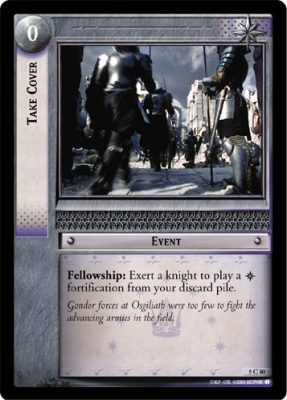 Take Cover - Battle of Helm's Deep - Lord of the Rings TCG - Picture 8 of 8