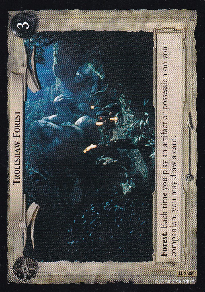 Trollshaw Forest - Shadows - Lord of the Rings TCG - Foto 8 di 10