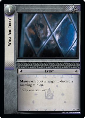 What Are They? - The Fellowship of the Ring - Lord of the Rings TCG - Picture 8 of 8