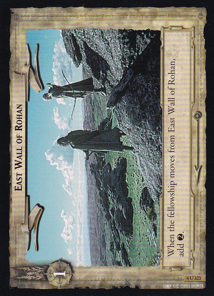 East Wall of Rohan - The Two Towers - Lord of the Rings TCG - Picture 7 of 8