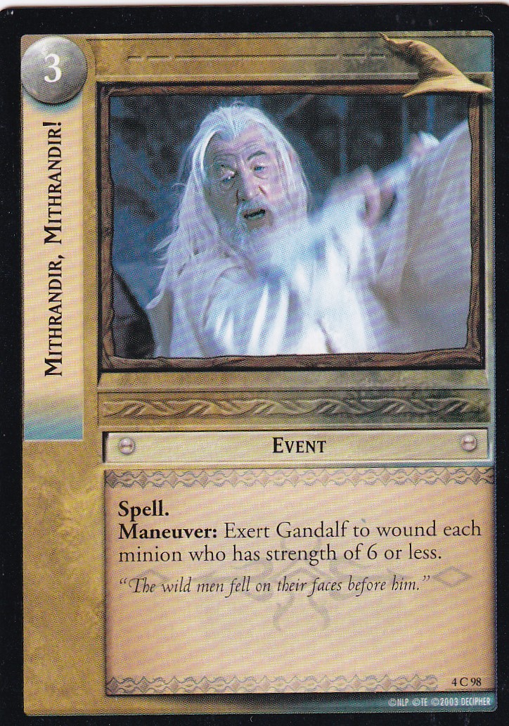 Mithrandir, Mithrandir! - The Two Towers - Lord of the Rings TCG - Picture 7 of 8