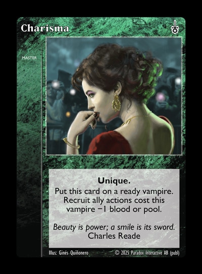 Charisma - Master - Vampire VTES - Picture 10 of 10