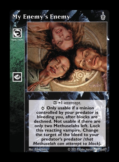 My Enemy's Enemy - Reaction - Vampire VTES - Picture 15 of 15