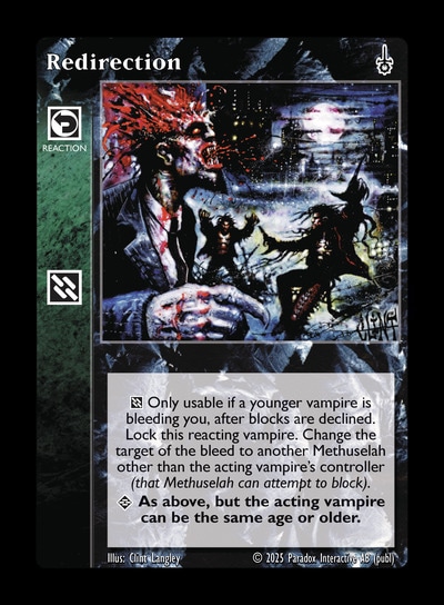 Redirection - Reaction - Vampire VTES - Picture 11 of 11