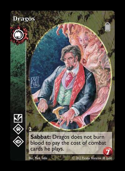 Dragos - Tzimisce - Vampire VTES - Imagen 9 de 9